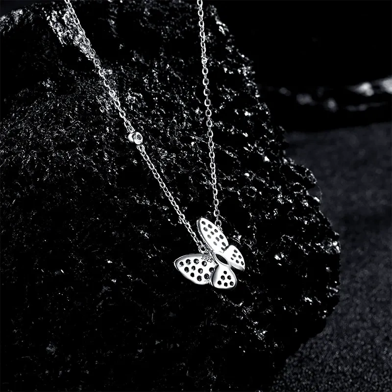 Celestial Butterfly Moissanite Necklace product image 5