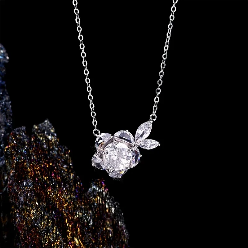 Signature Solitaire 50 Moissanite Necklace product image 5