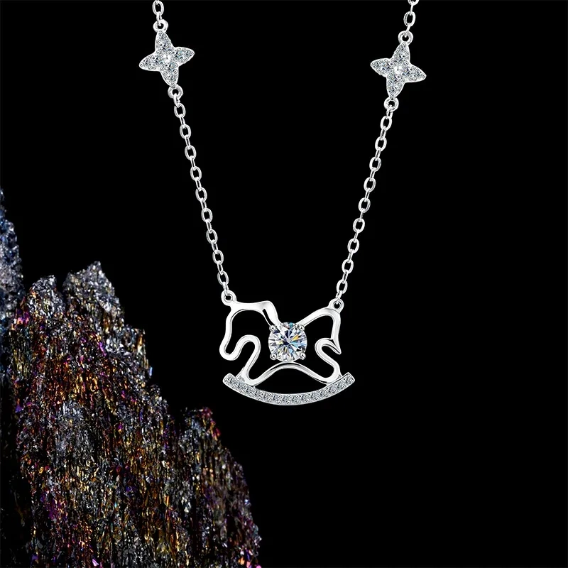 Enchanted Carousel Moissanite Necklace product image 5