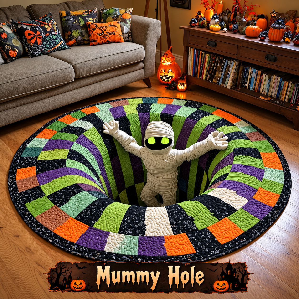 🎃 Last 3 Days – 60% OFF Halloween 3D Illusion Rugs 👻
