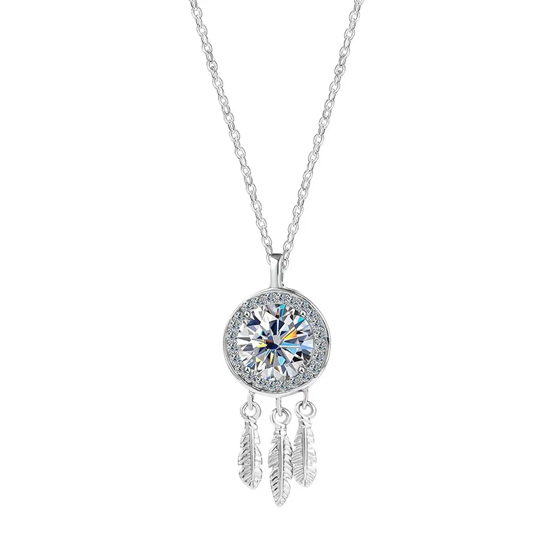 Dreamcatcher Moissanite Necklace product image 3