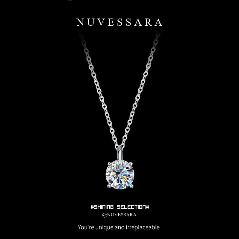 Eternal Cross Moissanite Necklace product image 1