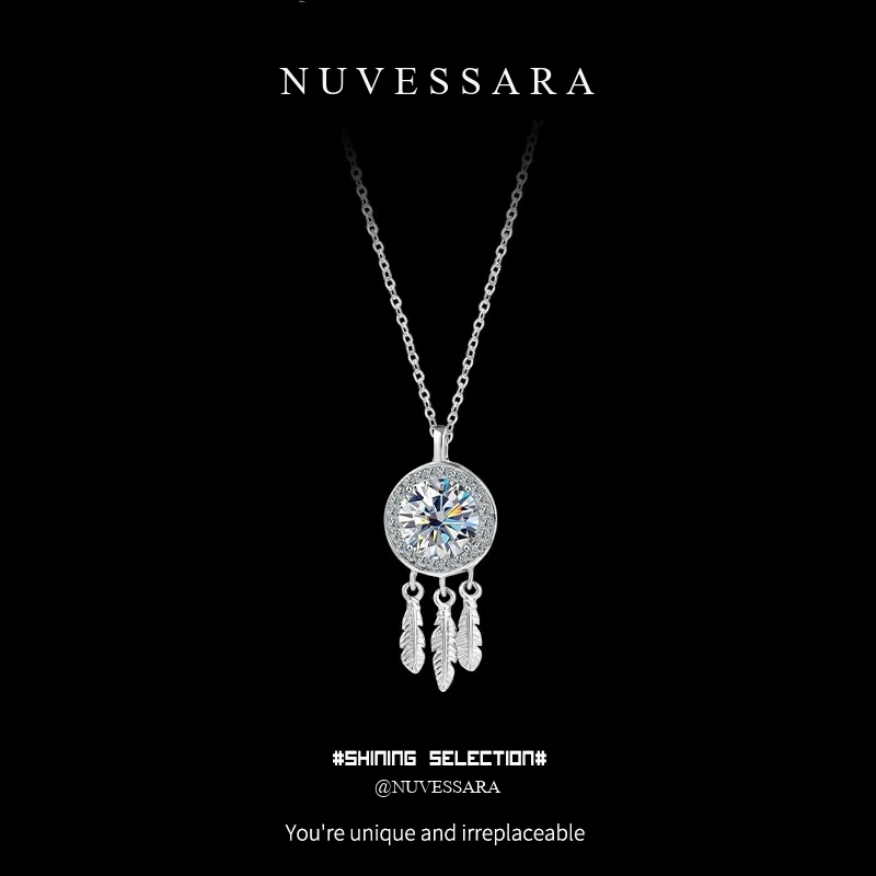 Dreamcatcher Moissanite Necklace product image 1