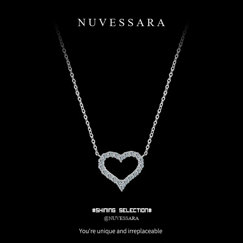 Devotion Heart Moissanite Necklace product image 1