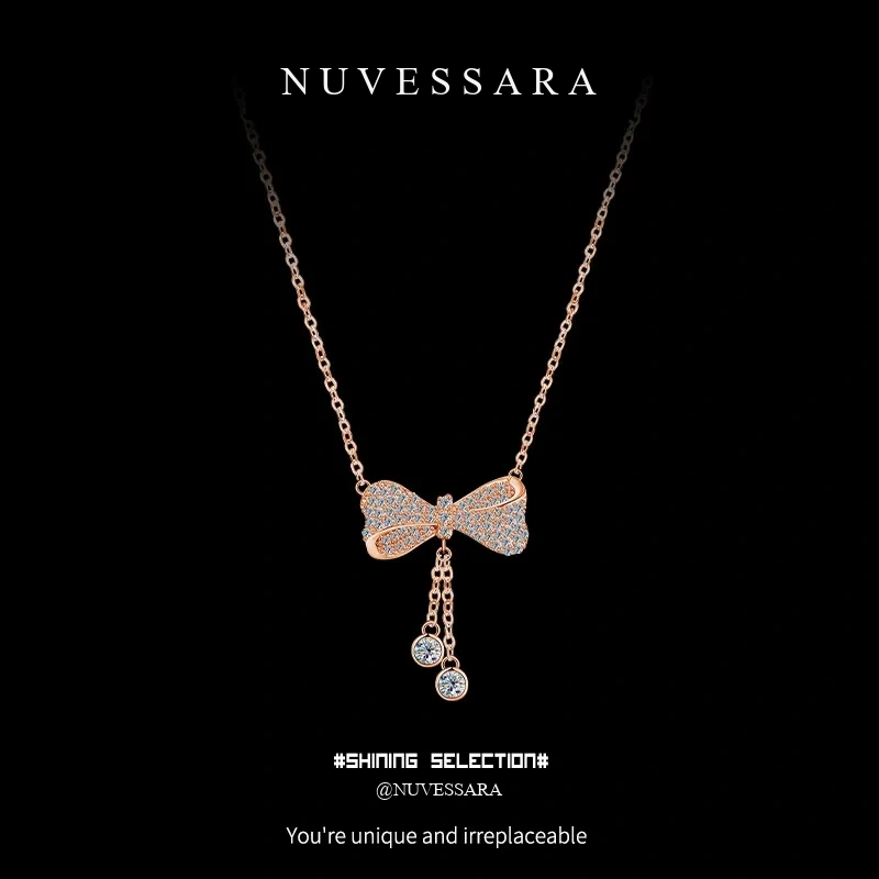 Celestial Butterfly Light-Catching Stone Necklace product image 4