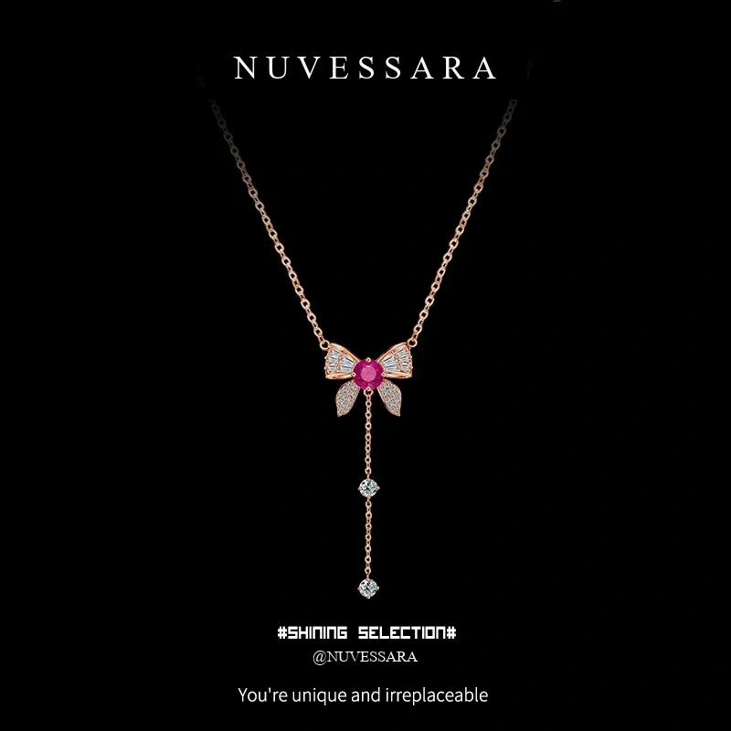 Celestial Butterfly Moissanite Necklace product image 4