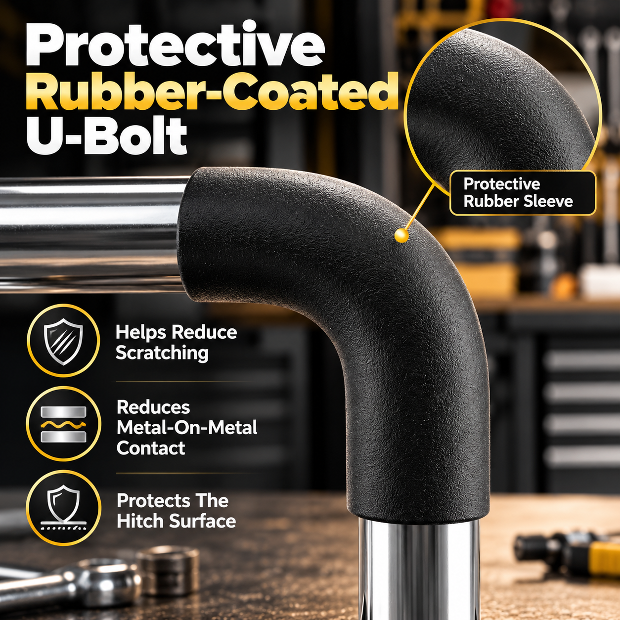 📢75% OFF🔩Heavy-Duty Anti-Rattle Hitch Tightener
