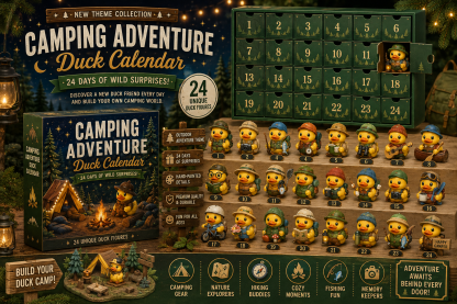 🐥 24 Days of Duck Magic™ Advent Calendar – 24 Collectible Christmas Duck Surprises
