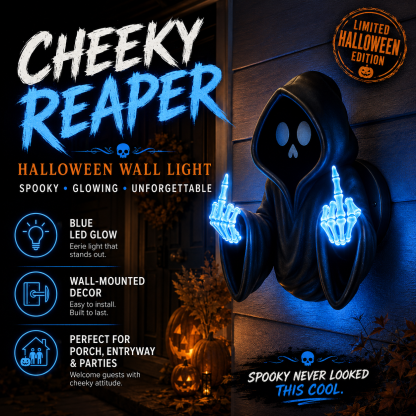 HALLOWEEN WITH ATTITUDE™  Light-Up Wall Decor Collection