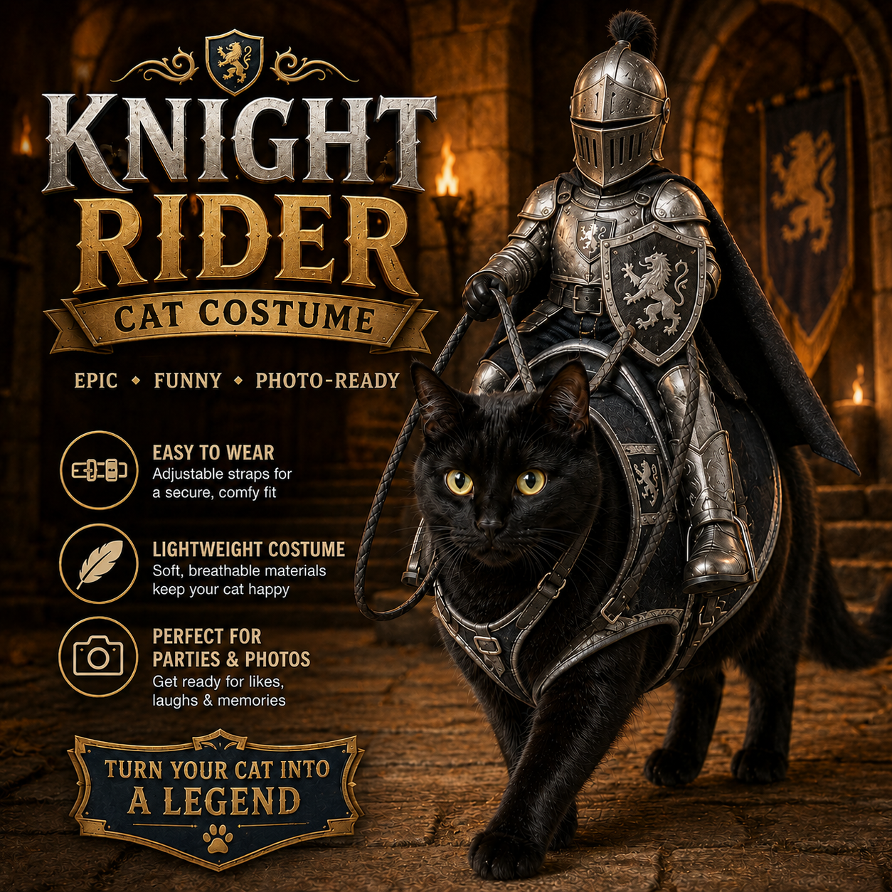 Funny Pet Rider Costume Collection
