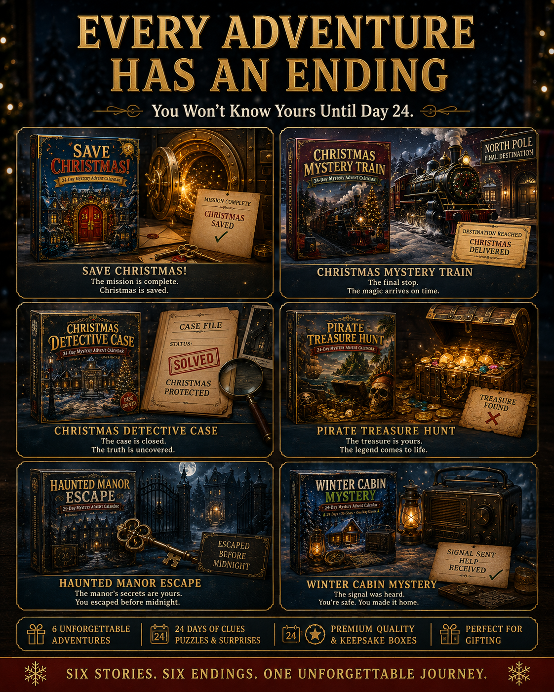 Mystery Advent Calendar final reveal