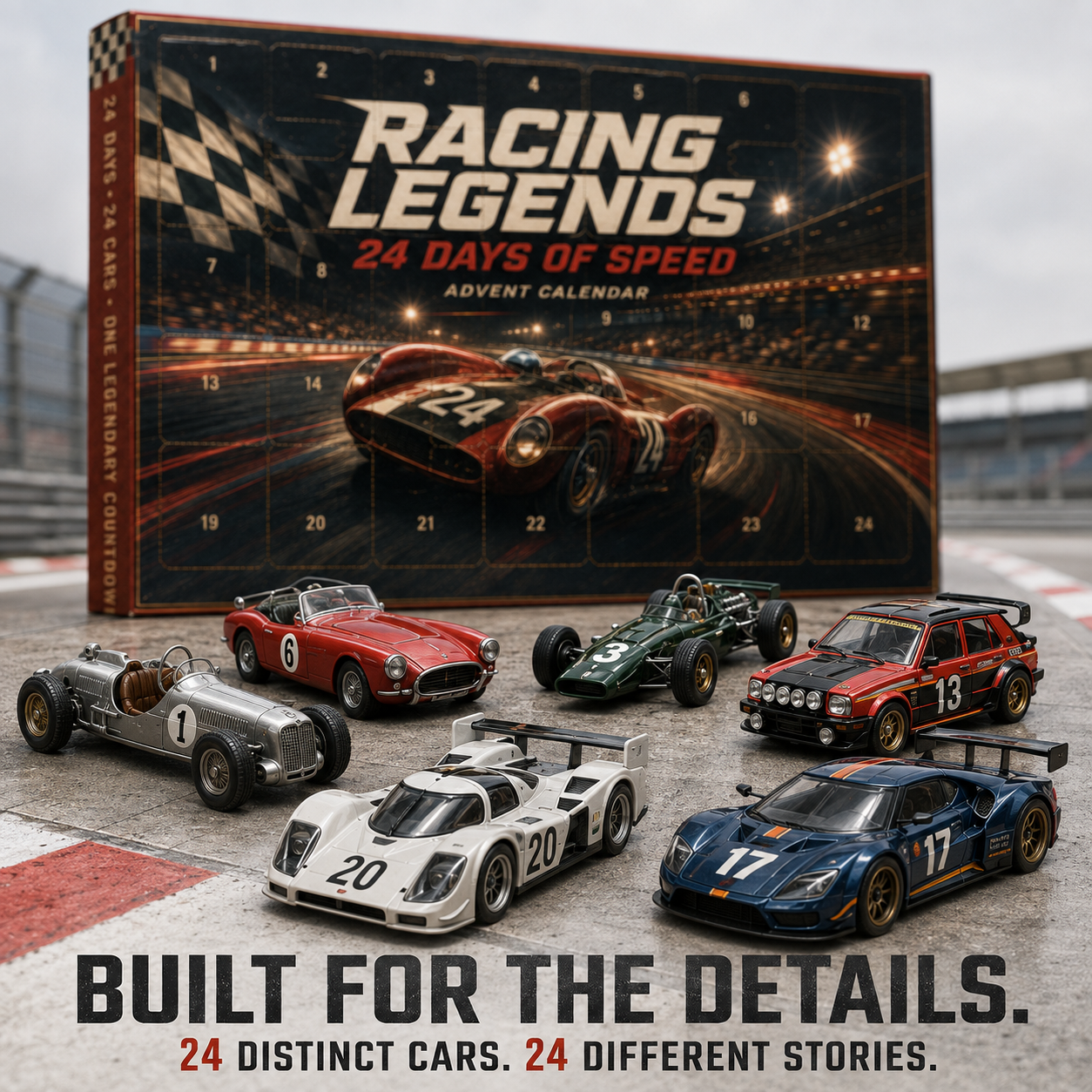 Racing miniature display