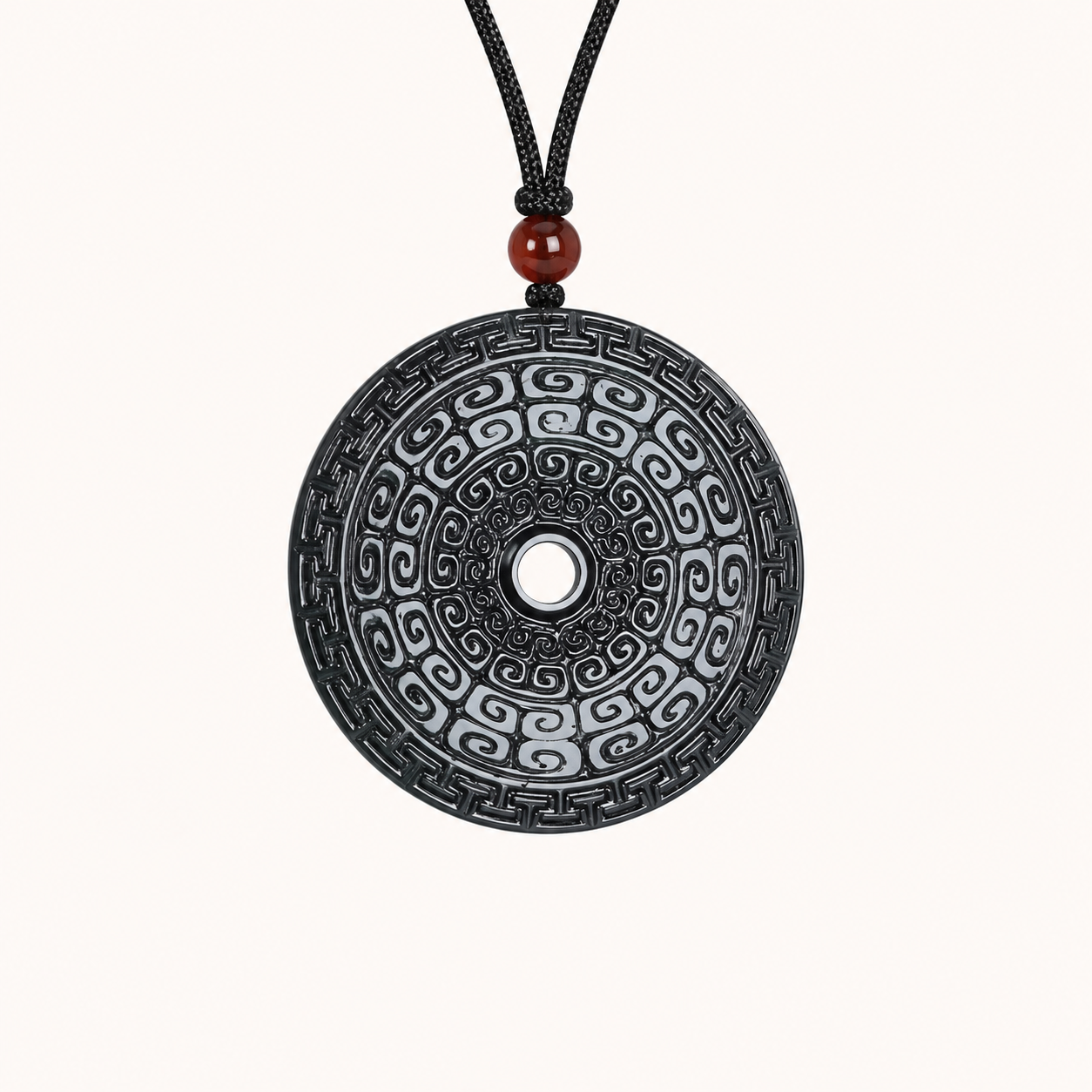 Ink Jade Inner Stillness Necklace