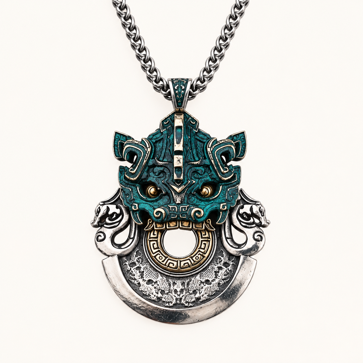 Taotie Guardian Protection Necklace