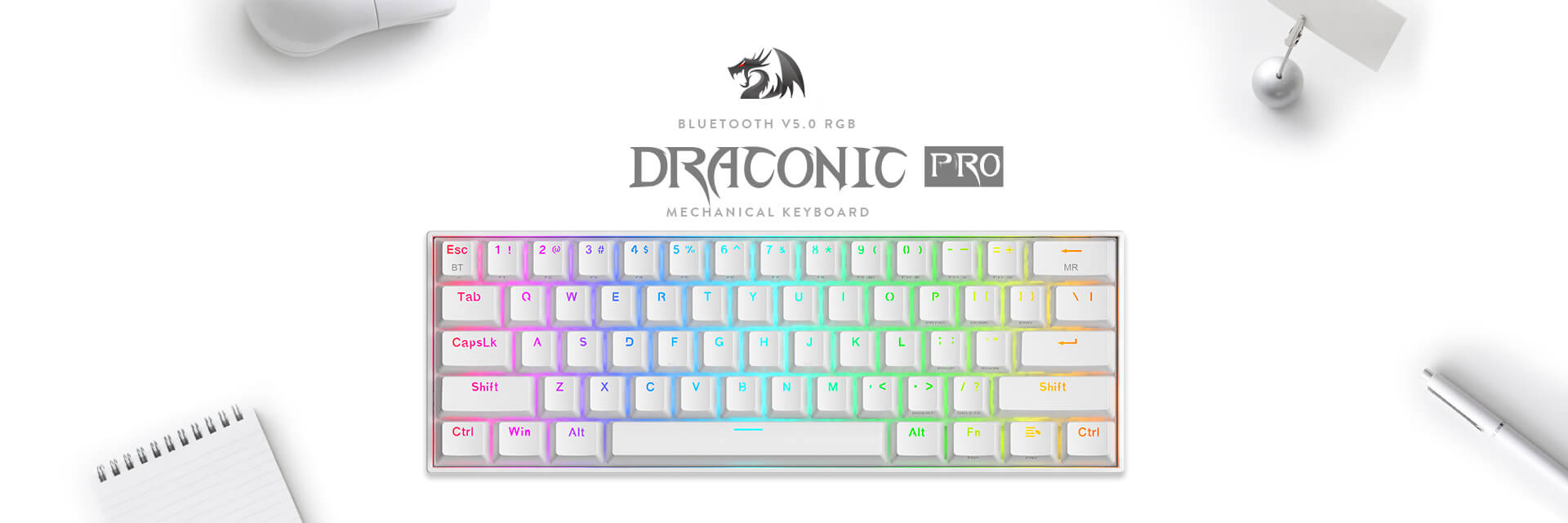 redragon k530 with red switches review