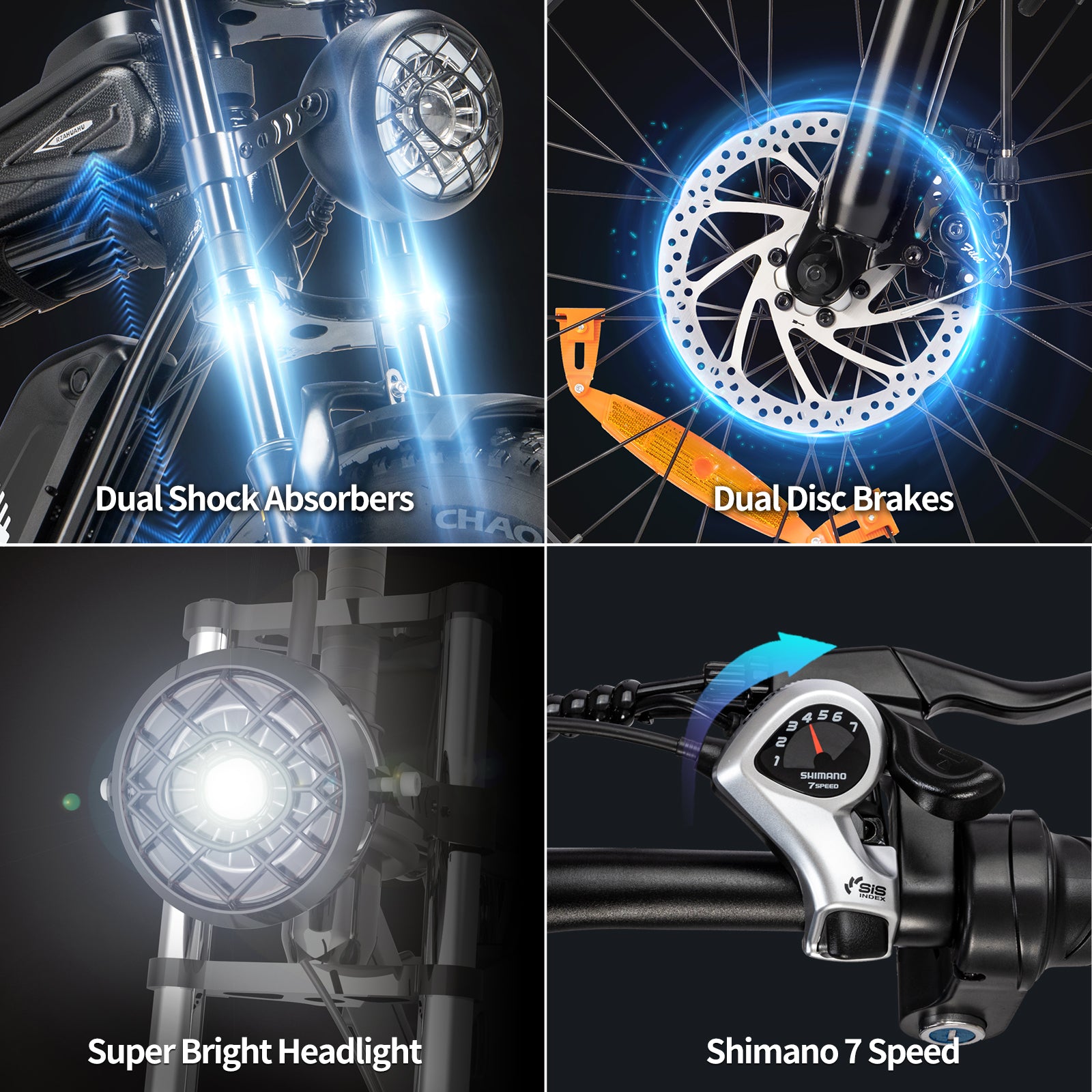 🔥YVY K20 Lite Fat Tire Electric Bicycle