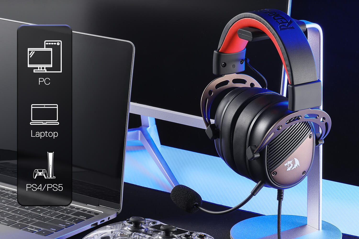 Redragon H730 USB Wired Gaming Headset