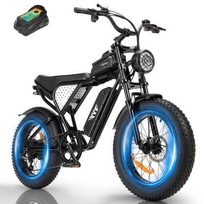 🔥YVY K20 Lite Fat Tire Electric Bicycle