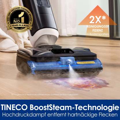  Floor One S6 Stretch Steam Lavapavimenti e Aspirapolvere a Vapore