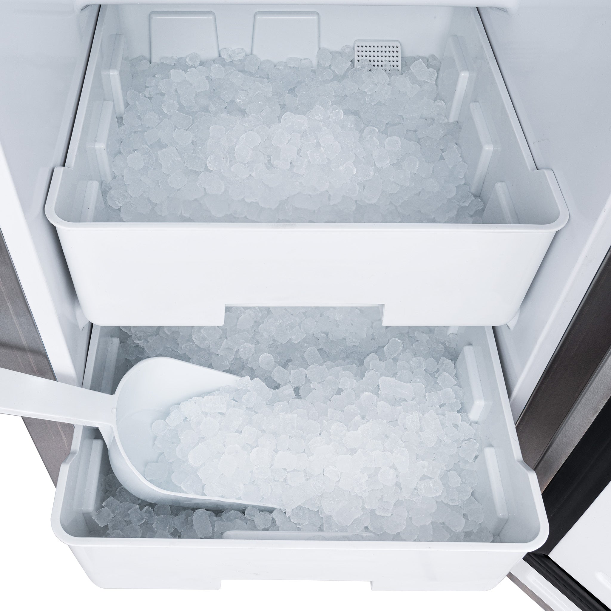 15” Undercounter Nugget Ice Maker, 66 lbs/day - Stainless Steel