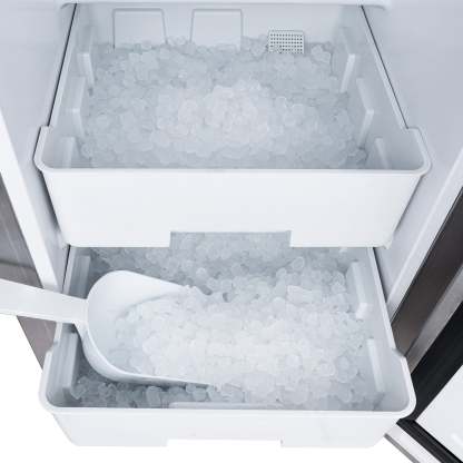 15” Undercounter Nugget Ice Maker, 66 lbs/day - Stainless Steel