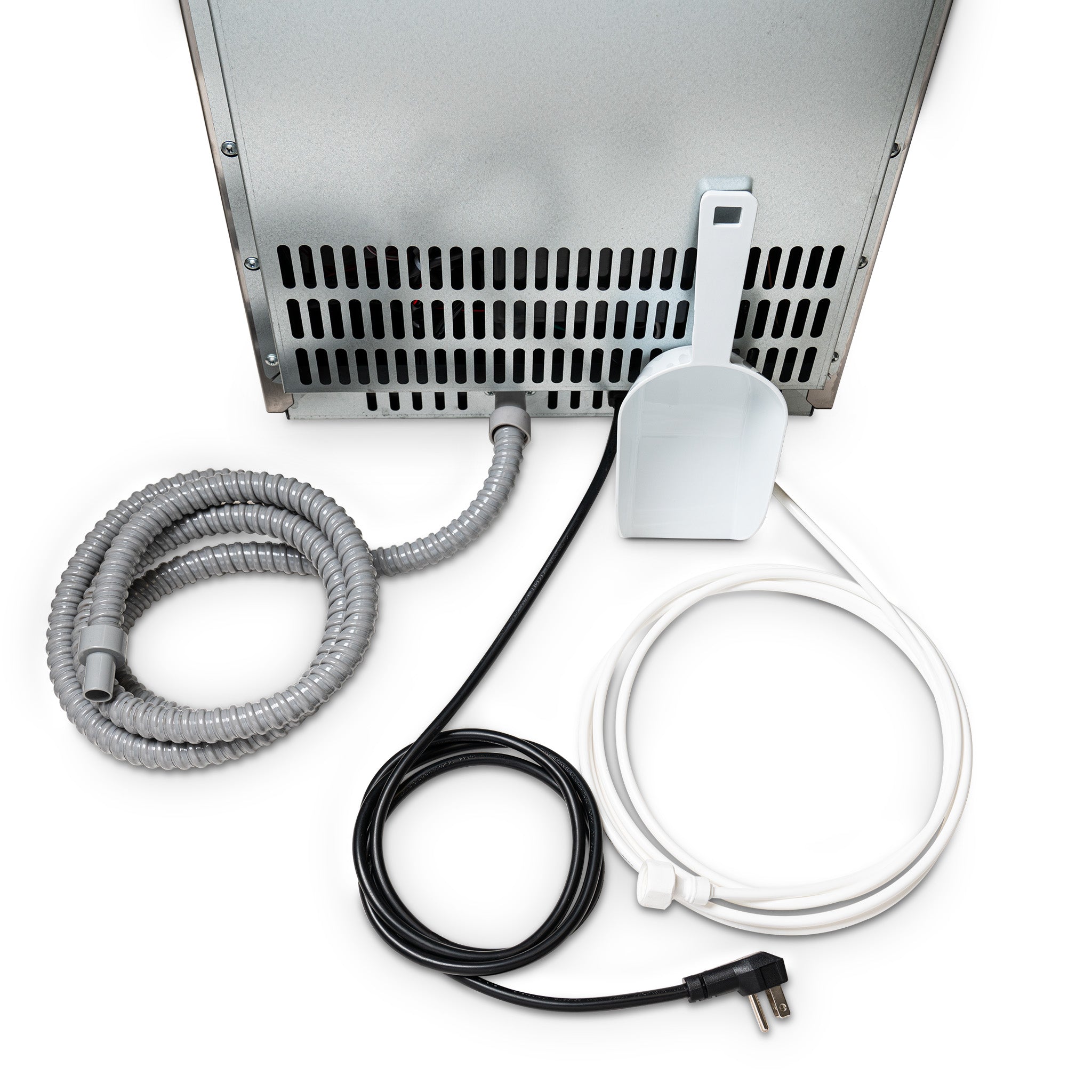 15” Undercounter Nugget Ice Maker, 66 lbs/day - Stainless Steel
