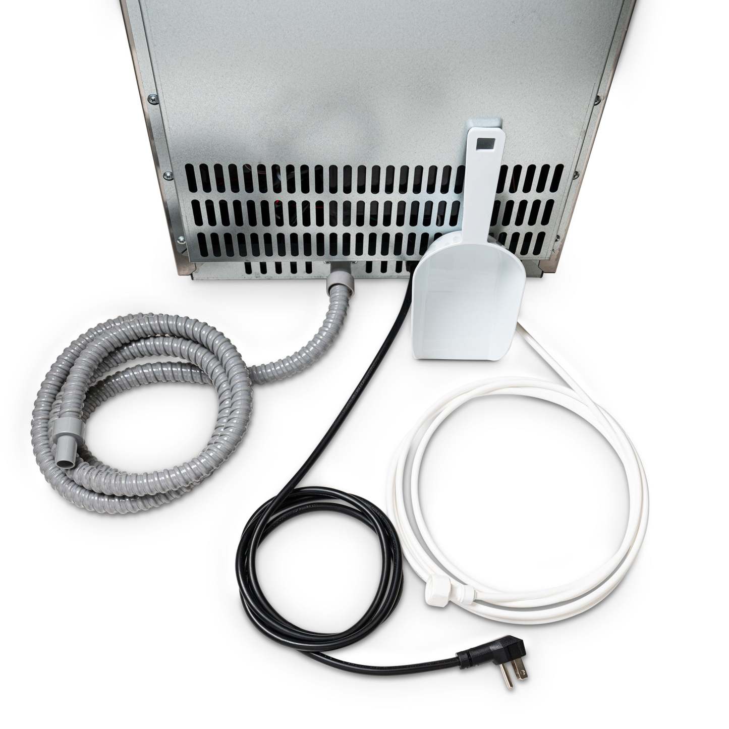 15” Undercounter Nugget Ice Maker, 66 lbs/day - Stainless Steel