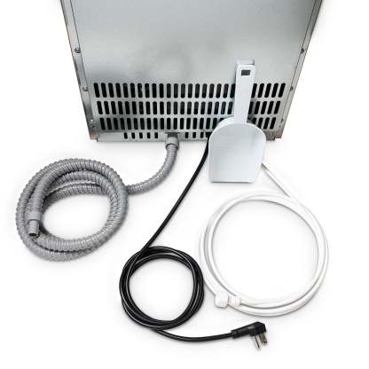 15” Undercounter Nugget Ice Maker, 66 lbs/day - Stainless Steel
