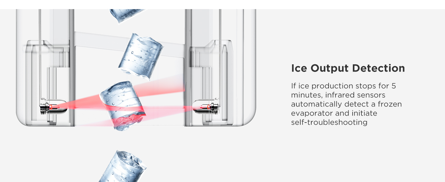 ice output detection