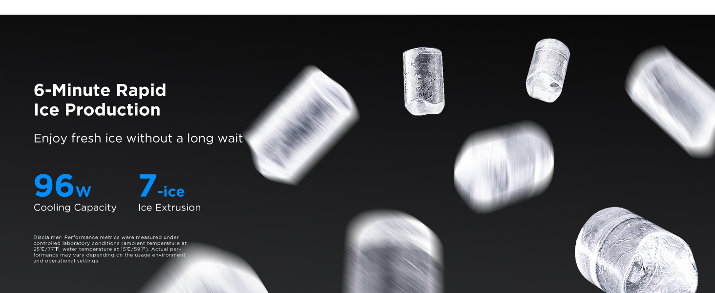 rapid ice production