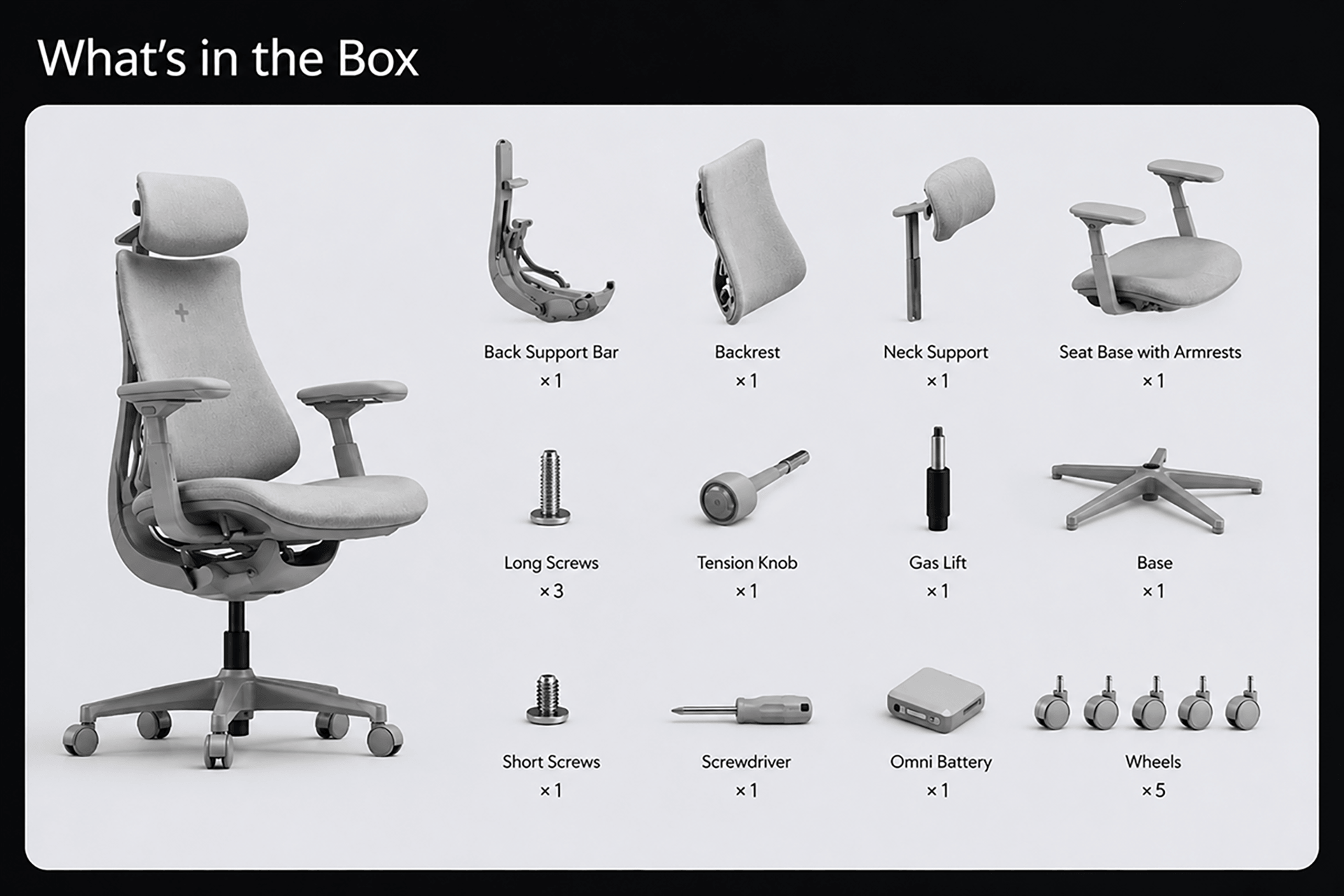 Libernovo Omni Dynamic Ergonomic Chair