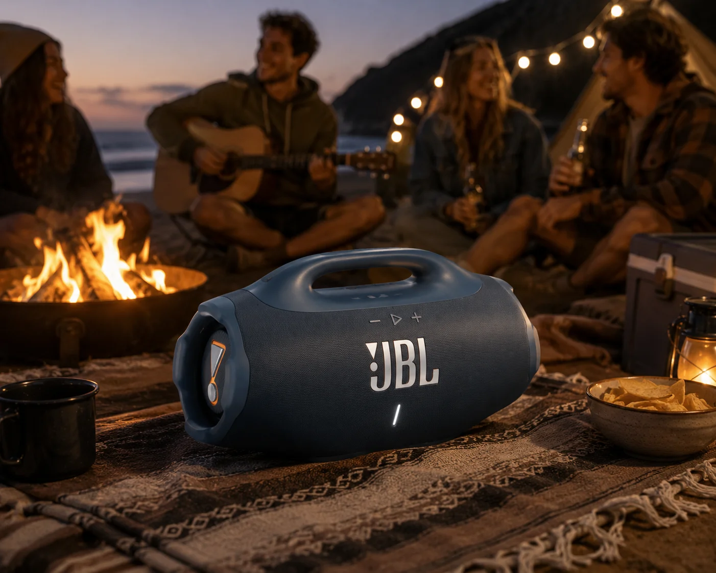 Jbl Speaker Boom Box 4 Blue
