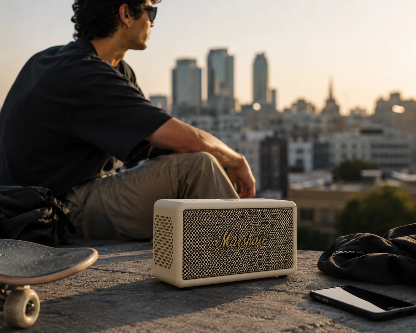 Marshall Middleton Portable Speaker Cream