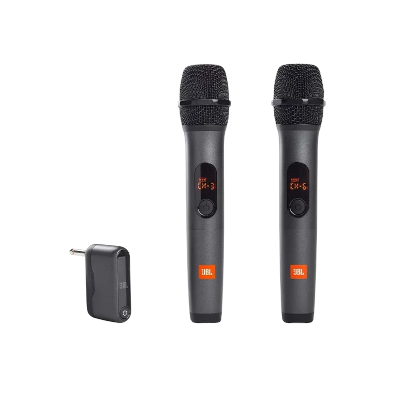  WIRELESS MICROPHONE 2-MIC + PLUG