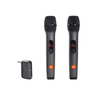  WIRELESS MICROPHONE 2-MIC + PLUG