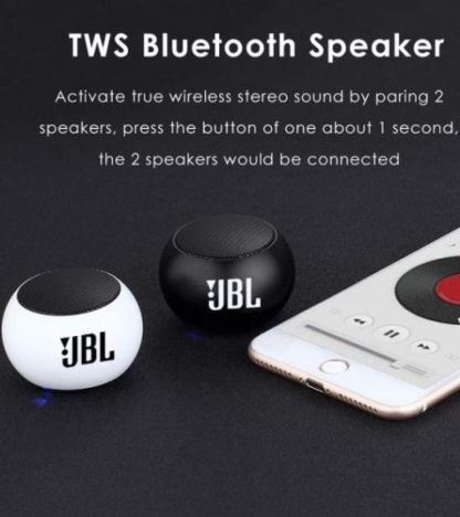  Mini Speaker Wireless Bluetooth High Quality (Blue)