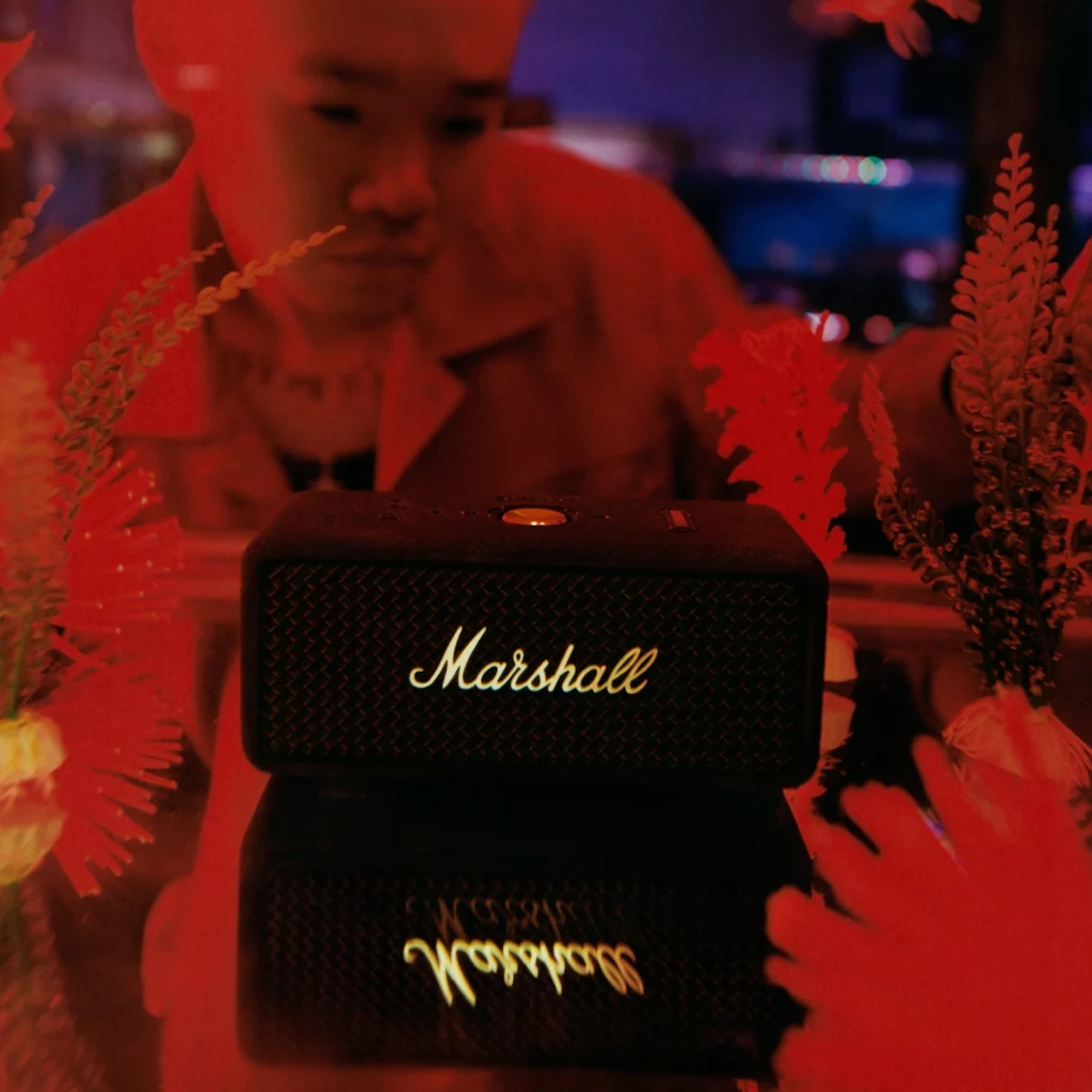 Marshall Emberton III sage Bluetooth speaker