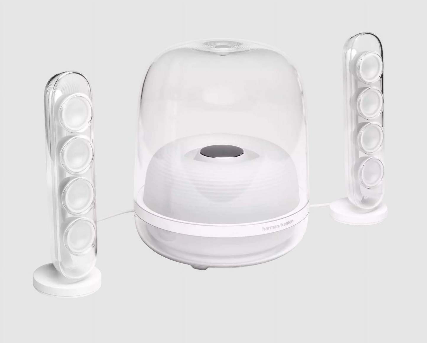 Restored  HKSOUNDSTICK4WAM-Z SoundSticks 4 Bluetooth Wireless 2.1 Speaker System, White (Refurbished)