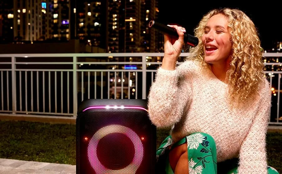 JBL wireless 2× microphone
