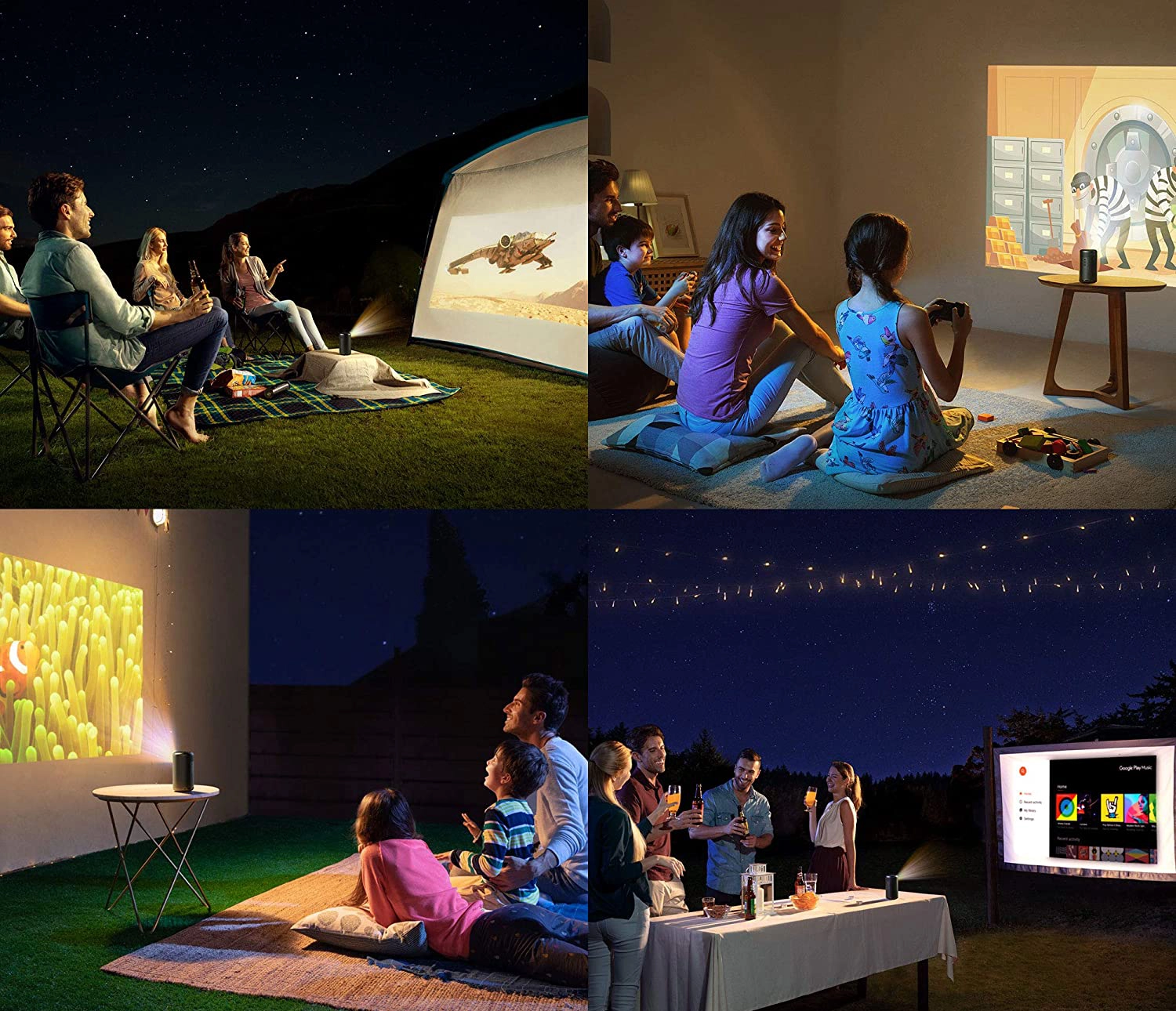 Anker Projector Air 2 UK Google TV mini projector