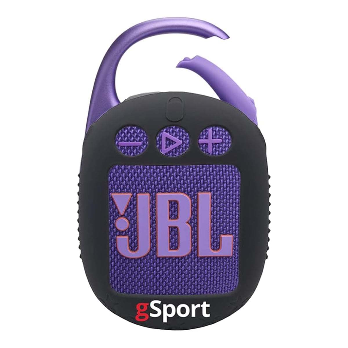  Clip 5 Ultra Portable Bluetooth Speaker with gSport Silicone Sleeve (Purple)