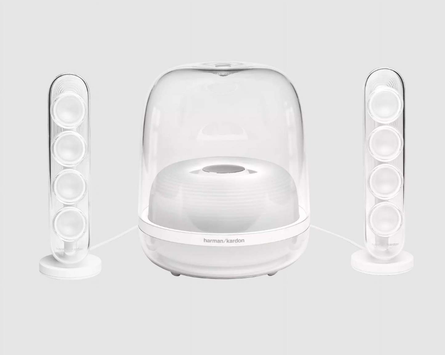 Restored  HKSOUNDSTICK4WAM-Z SoundSticks 4 Bluetooth Wireless 2.1 Speaker System, White (Refurbished)
