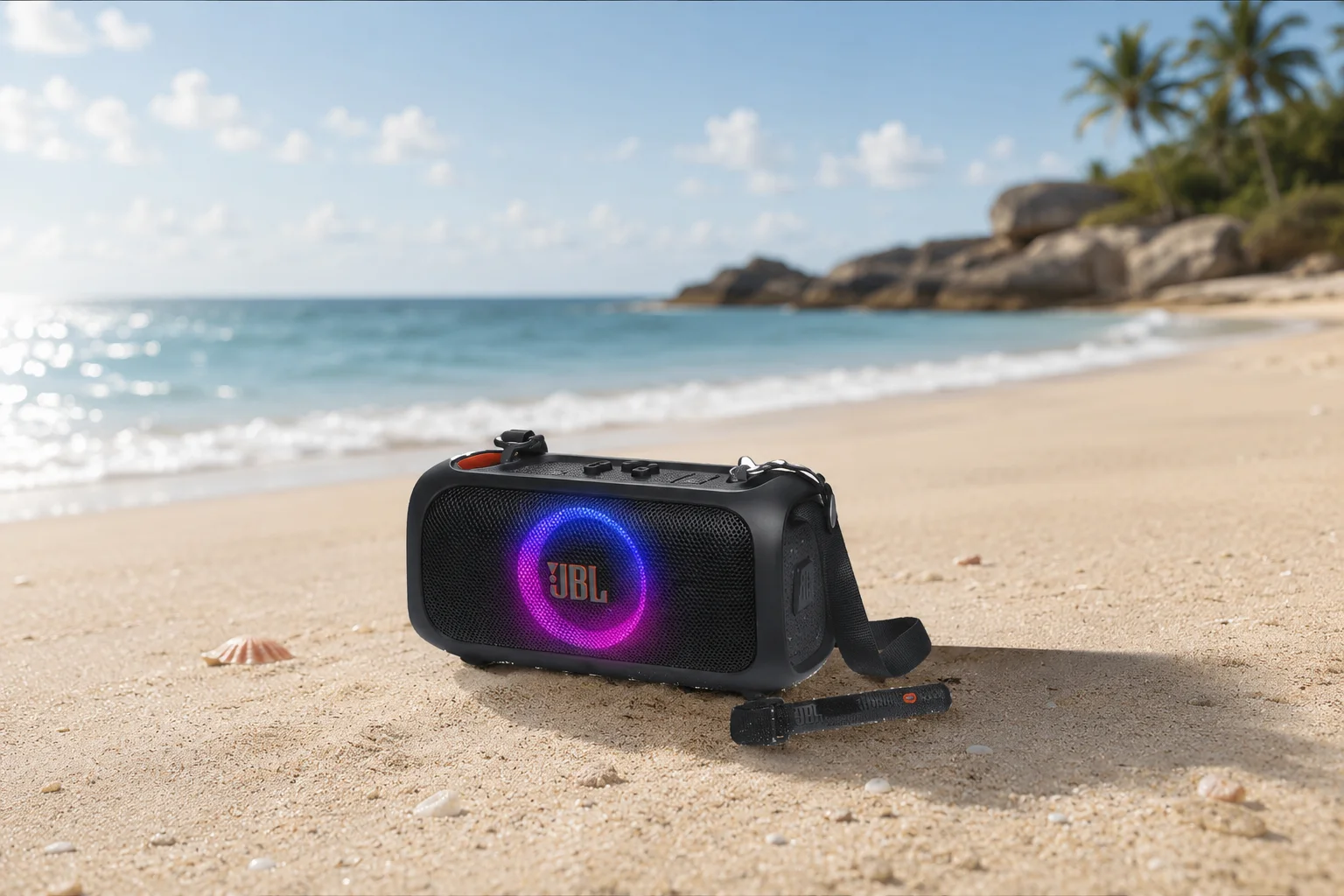 JBL PartyBox On-The-Go Essential with 2x