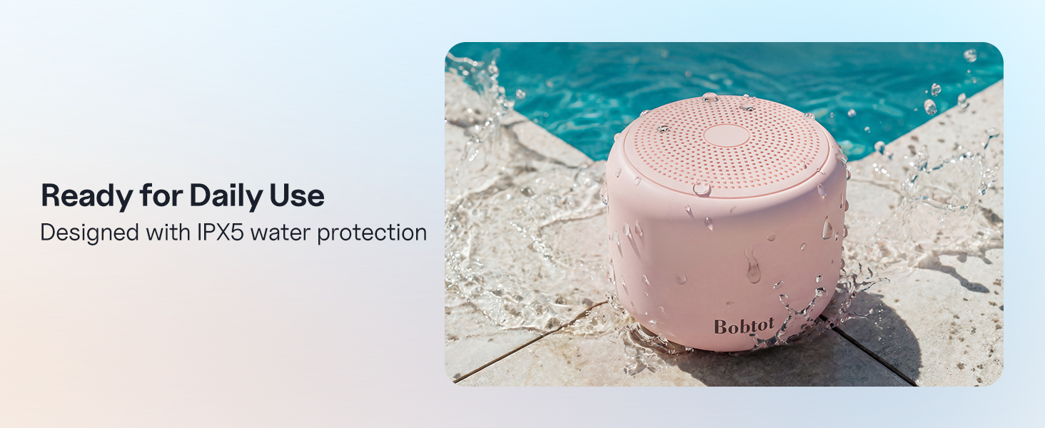 IPX5 Waterproof