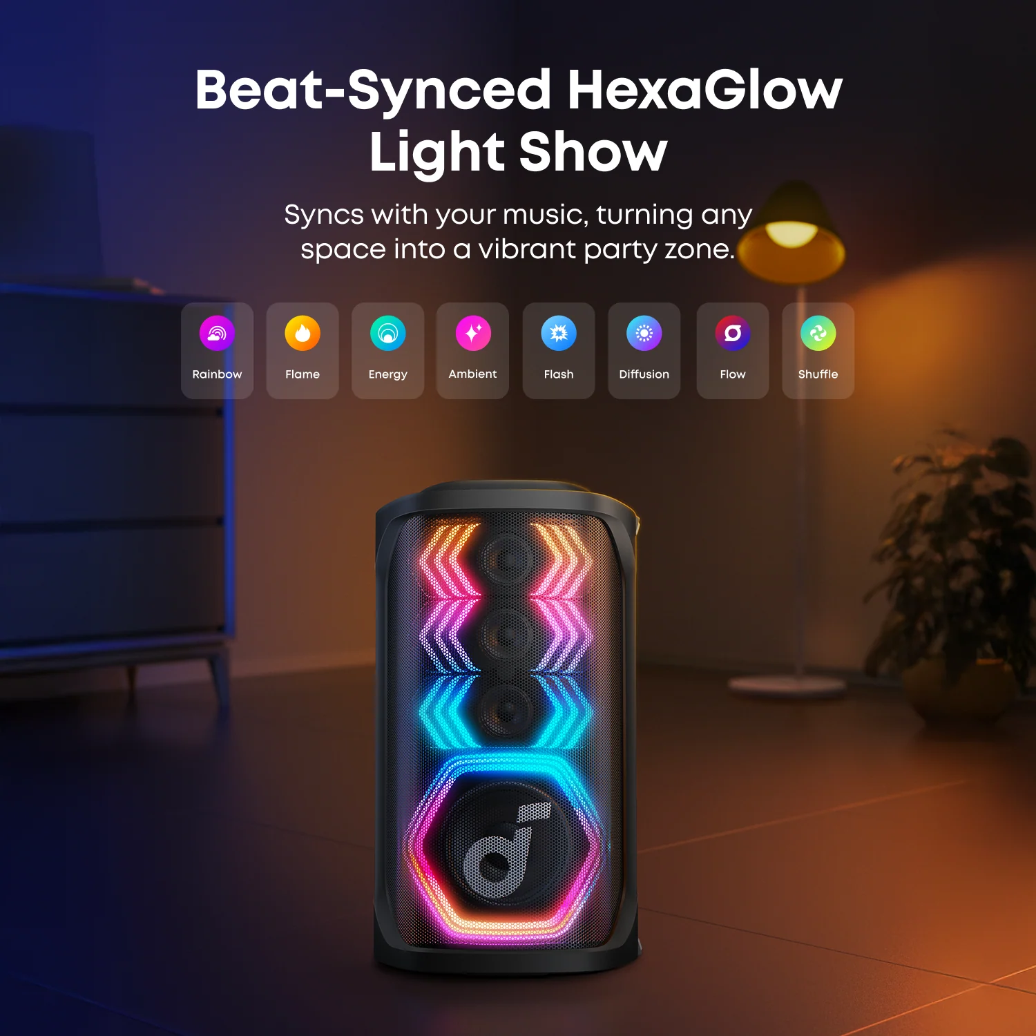 Anker Soundcore Rave3s-Black 