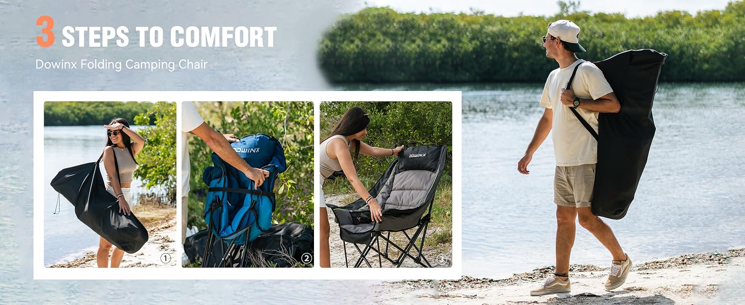 Dowinx Oversized Camping Chair