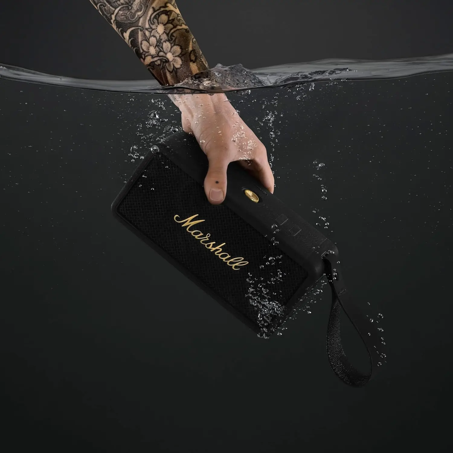 Marshall Middleton portable Bluetooth speaker