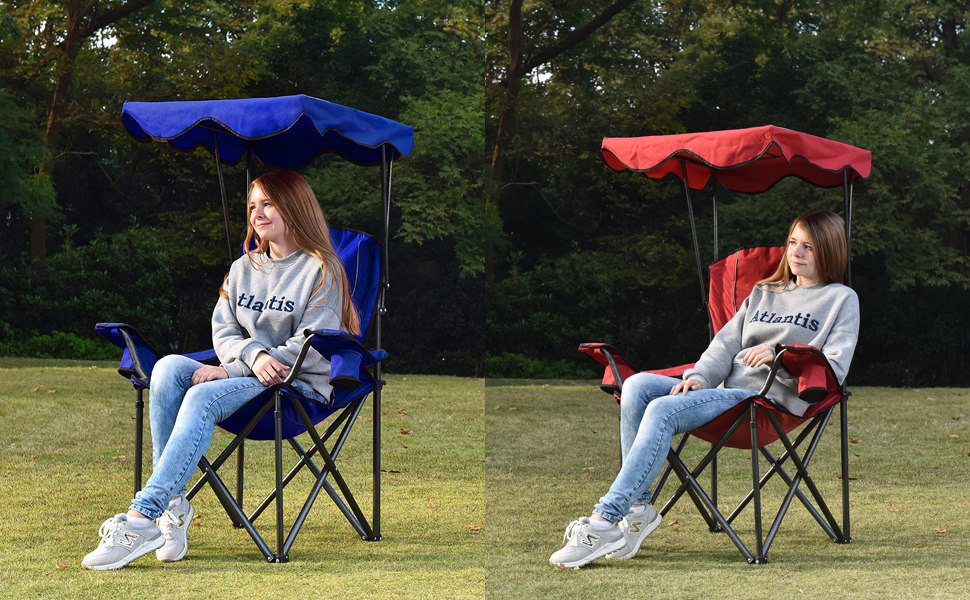 ALPHA CAMP Shade Canopy Chair