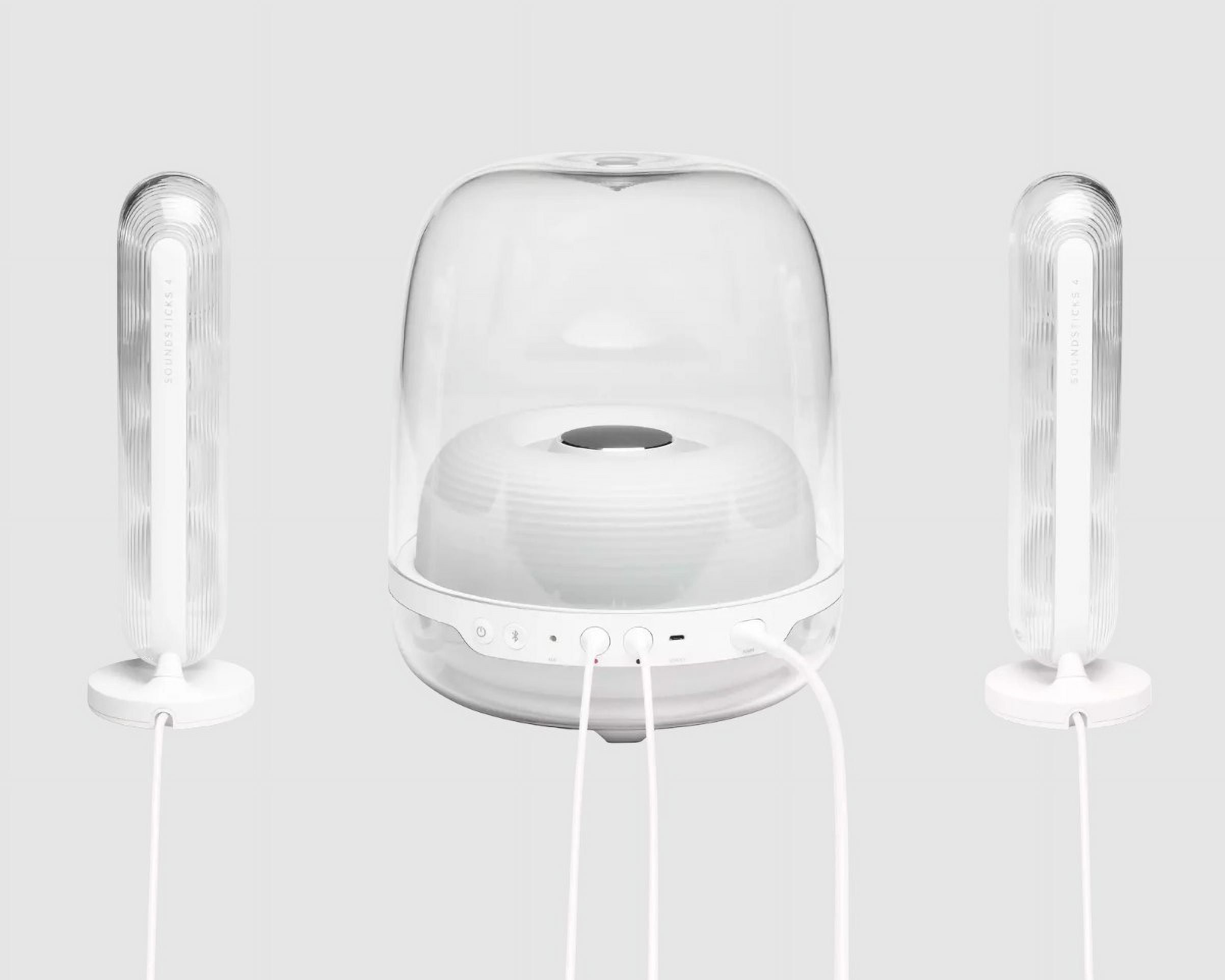 Restored  HKSOUNDSTICK4WAM-Z SoundSticks 4 Bluetooth Wireless 2.1 Speaker System, White (Refurbished)