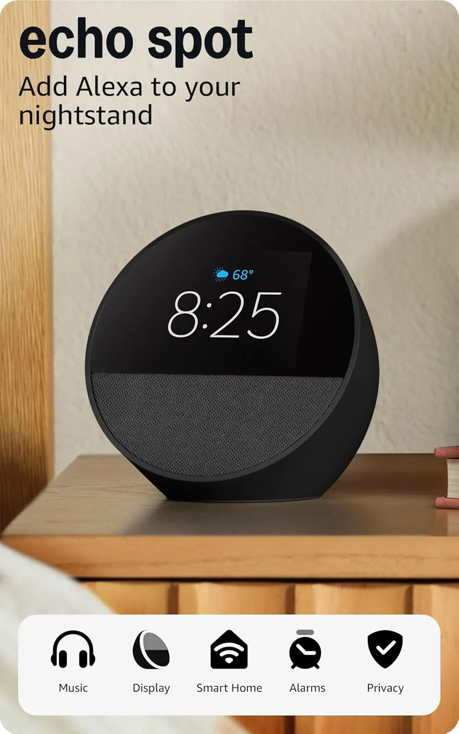 Speaker Echo Spot With Screen